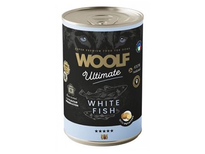 WOOLF Ultimate DogFood konz. White Fish 400g