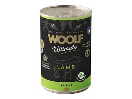 WOOLF Ultimate DogFood konz. Lamb 400g