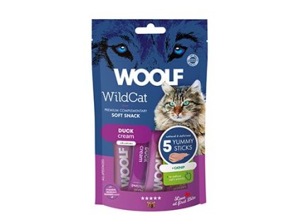 WOOLF WildCat Cream Functional Duck 5x14g