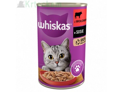 cze il WHISKAS Adult hovezi 400g 1159