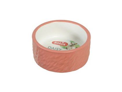 Miska keramická DAISY hlodavec 100ml terakota Zolux