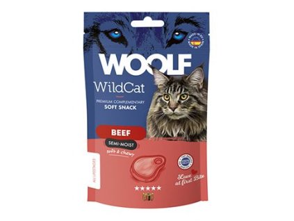 WOOLF WildCat Semi-Moist Snack Beef 50g