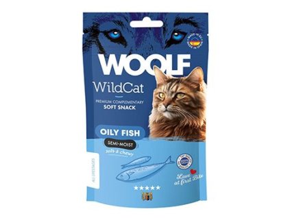 WOOLF WildCat Semi-Moist Snack Oily Fish 50g