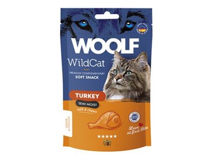 WOOLF WildCat Semi-Moist Snack Turkey 50g