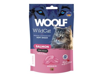 WOOLF WildCat Semi-Moist Snack Salmon 50g