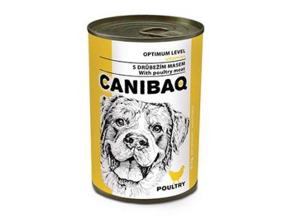 Canibaq dog konz. drůbeží 415g