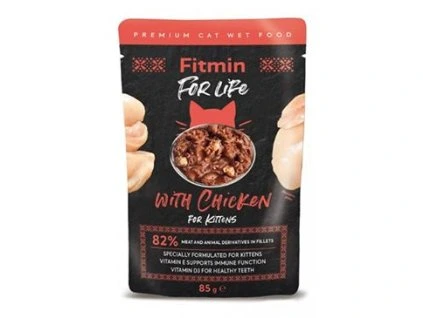 Fitmin FL cat kapsa Kitten Kuřecí 85g