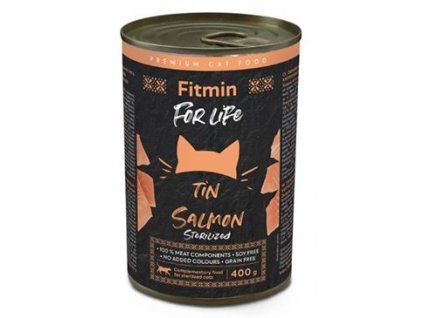 Fitmin FL cat konz. Sterilized Lososová 400g