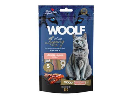 WOOLF WildCat Cream Luxury Lobster&Squid 5x14g