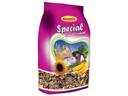 Avicentra Speciál malý hlodavec 1kg pošk