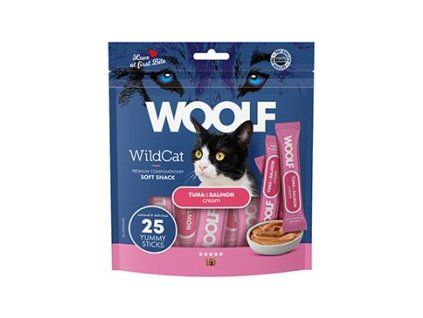 WOOLF WildCat Cream Regular Tuna&Salmon 25x14g