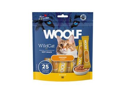 WOOLF WildCat Cream Regular Chicken 25x14g