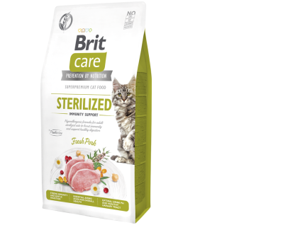 Brit Care Cat GF Sterilized Immunity Support 7kg - pošk