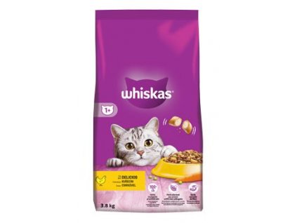 Whiskas Dry s kuřecím masem 3,8kg