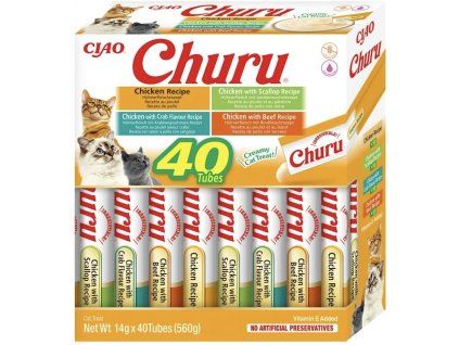 Churu Cat BOX Chicken Variety 40x14g