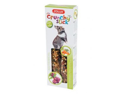 Pochoutka CRUNCHY STICK mrkev/řepa pro králíky Zolux