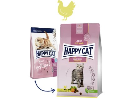 HC NEW Junior Land Geflügel Drůbež 1,3 kg