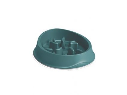 Miska proti hltání protiskluz SMART 0,5l zelená Zolux