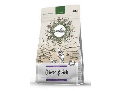 Kraftia CRAFTIA HARMONA CAT Kitten Chicken&Fish 320g