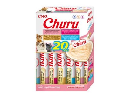 Churu Cat BOX Seafood Variety 20x14g