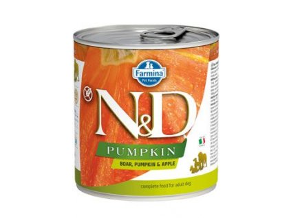 N&D DOG PUMPKIN Adult Boar & Apple 285g