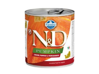 N&D DOG PUMPKIN Puppy Chicken & Pomegranate 285g