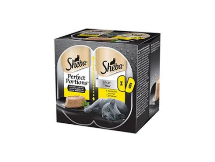 Sheba kapsa Perfect Portions s kuřecím 6x37,5g