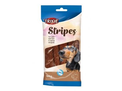 Trixie STRIPES light jehněčí pro psy 10ks 100g TR