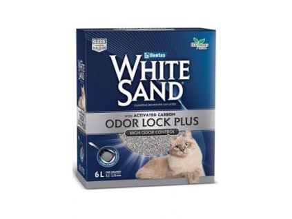 Podestýlka White Sand 6 LT Odor Lock Plus