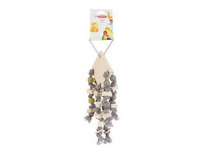 Hračka pro ptáky dřevěná T6 45cm Zolux