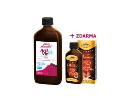 VITAR ArtiVit Sirup 500ml+losos.olej 200ml