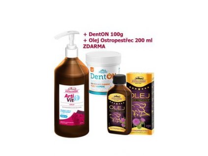 VITAR ArtiVit Sirup 1000ml+DentON100g+ostrop.olej200ml