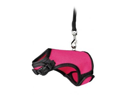 Postroj morče vesta s vodítkem 18-25cm/1,2m mix TR