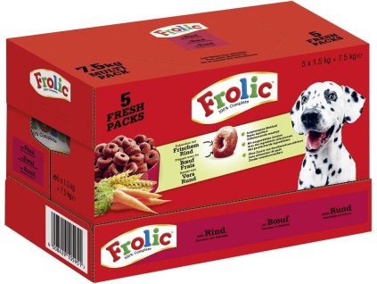 Frolic Hovězí 7,5 kg- dovoz Německo