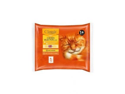 Butcher's Cat Classic mix kaps. 4x100g