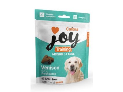 Calibra Joy Dog Training M&L Venison&Duck 300g