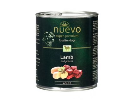 Nuevo pes Adult Jehněčí - Classic konz. 800g