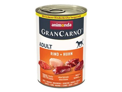 Animonda pes GRANCARNO konz. ADULT hovězí/kuřecí 400g