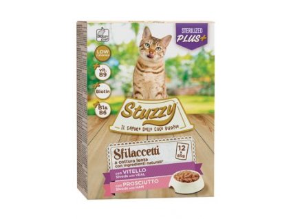 Stuzzy Cat kapsa Adult Sterilised šunka 12x85g