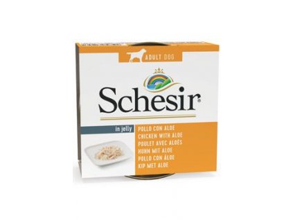 Schesir Dog konz. Adult kuře/aloe 150g