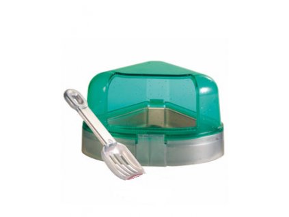 WC pro hlodavce rohové kryté 14x8x11cm TR