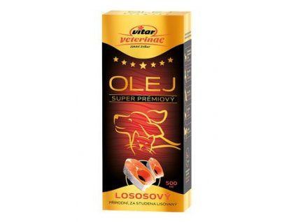 VITAR Veterinae Lososový olej 500ml