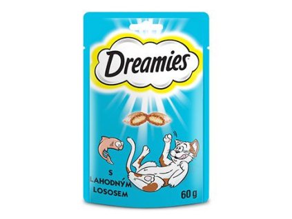 Dreamies kočka pochoutka s lososem 60g