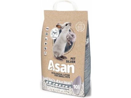 Asan Pet Silver podestýlka 10 l - poškozený obal