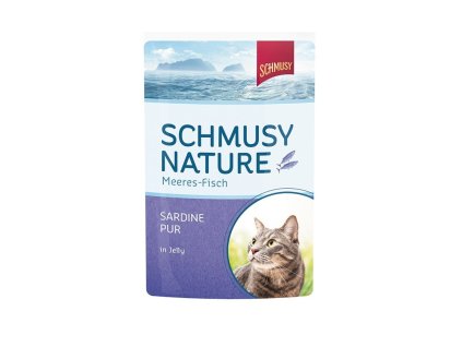 Kapsička SCHMUSY Fish sardinky v želé 100g
