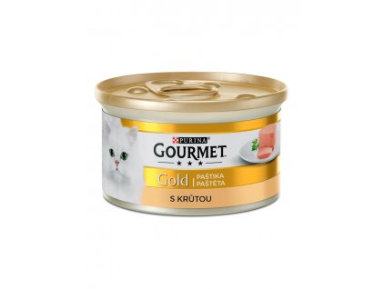 gourmet gold cat konzerva pastika s krutou r