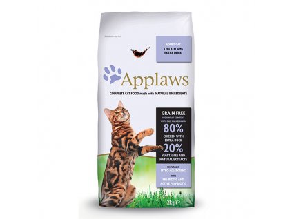 Applaws granule Cat Adult Kuře s kachnou 2kg
