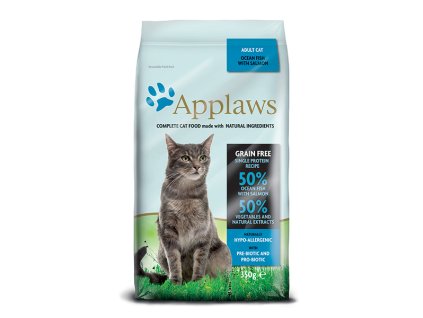 Applaws granule Cat Adult Mořské ryby s lososem 350g