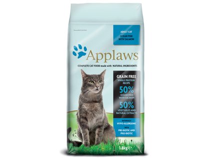 Applaws granule Cat Adult Mořské ryby s lososem 1,8kg