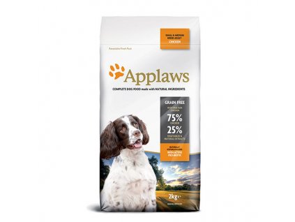 Applaws granule Dog Adult Small & Medium Breed Kuře  2kg